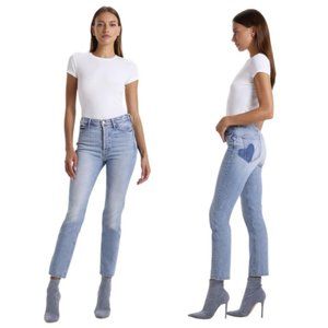 Mother Denim heart jeans